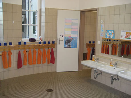 Sanitärbereich der Kinder