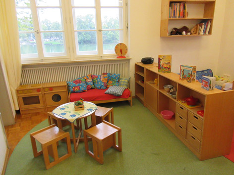 Lese--und-Rollenspielzimmer